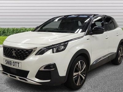 Used Peugeot 3008 GT-line 2018 White SUV