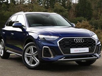 Used Audi Q5 S-Line 261 HP (191 kW) 2023 Blue SUV
