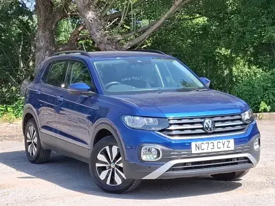 Used VW T-Cross Move 95 HP (69 kW) 2024 Blue SUV
