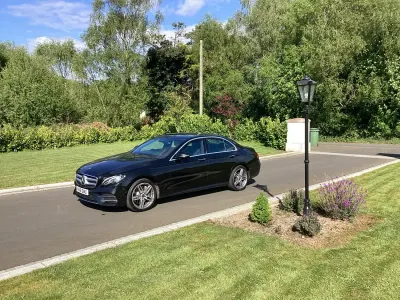 Używany Mercedes E350 AMG Line Premium 258 KM (189 kW) 2018 Czarny Sedan/Limuzyna