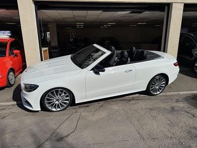 Gebraucht Mercedes E220 AMG line 194 PS (142 kW) 2019 Weiß Cabrio