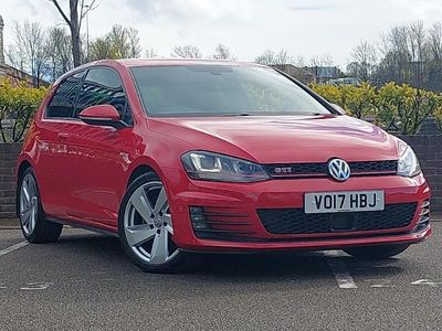 Used VW Golf VII GTI 230 HP (169 kW) 2017 Red Hatchback