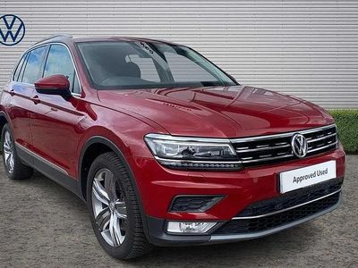 Used VW Tiguan SEL 187 HP (137 kW) 2016 Red SUV