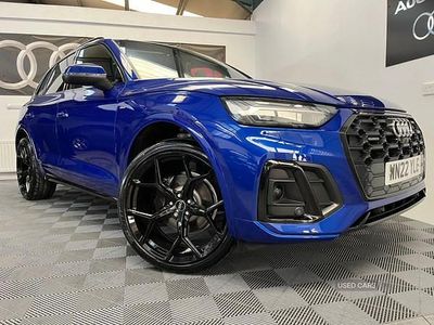 Used Audi Q5 S-Line 265 HP (194 kW) 2022 Blue SUV