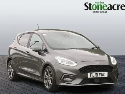 Used Ford Fiesta ST-Line 138 HP (101 kW) 2018 Grey Hatchback