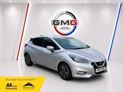 Used Nissan Micra N-Connecta 90 HP (66 kW) 2017 Silver Hatchback