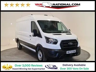 Używany Ford Transit 130 KM (95 kW) 2022 Biały Van