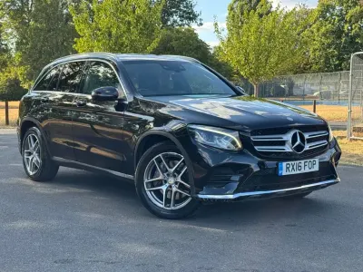Used Mercedes GLC250 AMG line 204 HP (150 kW) 2016 Black SUV