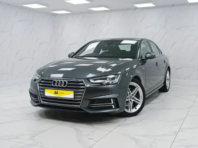Used Audi A4 S-Line 150 HP (110 kW) 2018 Grey Sedan