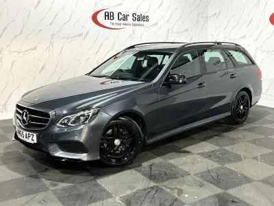 Used Mercedes E220 AMG 177 HP (130 kW) 2015 Grey Estate