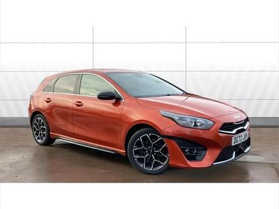 Used Kia Ceed GT-Line 160 HP (117 kW) 2022 Orange Hatchback
