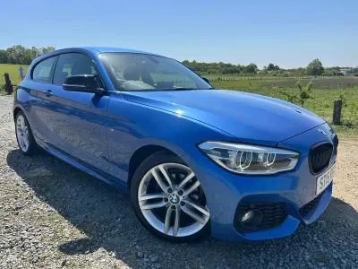 Begagnad BMW 116 M Sport 2015 Blå Halvkombi