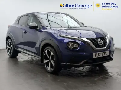 Used Nissan Juke Tekna 117 HP (86 kW) 2021 Blue SUV