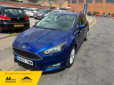 Used Ford Focus Zetec 125 HP (91 kW) 2016 Blue
