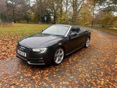 Black Used 2014 Audi A5 Cabriolet S-Line Cabriolet | £6,450 (Good price)