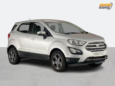 Used Ford Ecosport Zetec 125 HP (91 kW) 2018 Silver SUV