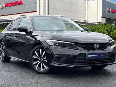Black Used 2024 Honda Civic Elegance Hatchback | £24,345 (Good price)