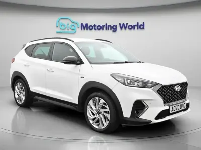 Used Hyundai Tucson N Line 136 HP (100 kW) 2020 White SUV