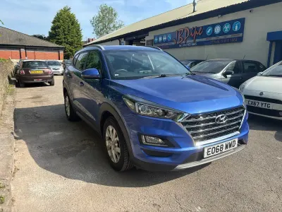 Used Hyundai Tucson SE 177 HP (130 kW) 2018 Blue SUV