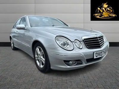Used Mercedes E220 Avantgarde 2007 Silver Sedan