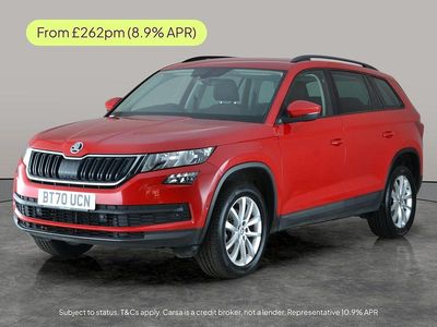 Red Used 2019 Skoda Kodiaq SE SUV | £16,997 (Fair price)