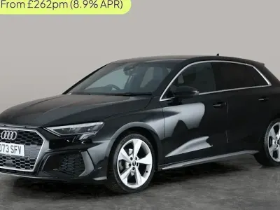 Usado Audi A3 Sportback S-Line 150 HP (110 kW) 2024 Preto Citadino