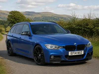 Used BMW 320 M Sport 2014 Blue Estate