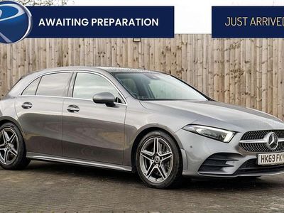 Grey Used 2019 Mercedes A250 AMG Line Premium Plus Hatchback | £19,795 (A bit pricey)