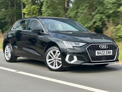 Deep black Used 2022 Audi A3 Sportback Sport Hatchback | £17,595 (Good price)