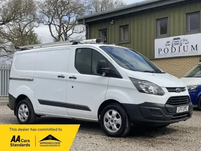 Usado Ford Transit Custom 105 HP (77 kW) 2017 Branco Van
