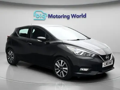 Usado Nissan Micra Acenta 100 HP (73 kW) 2019 Preto Citadino