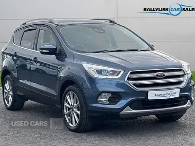 Used Ford Kuga Titanium 150 HP (110 kW) 2020 Blue SUV