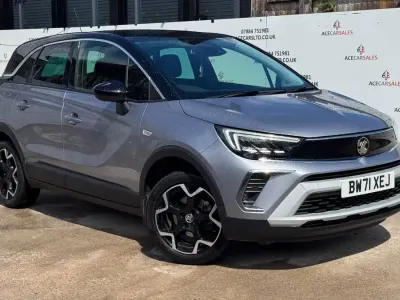 Used Vauxhall Crossland Elite 130 HP (95 kW) 2021 Grey SUV
