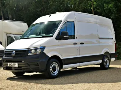 Used VW Crafter Trendline 140 HP (102 kW) 2021 White Van