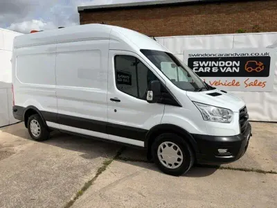 Used Ford Transit Trend 130 HP (95 kW) 2021 Blue Van