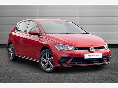 Kings red Used 2022 VW Polo R-line Hatchback | £16,691 (Fair price)