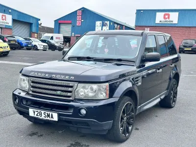 Used Land Rover Range Rover Sport HSE 190 HP (139 kW) 2006 Blue SUV