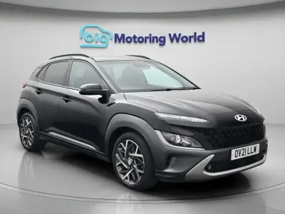 Used Hyundai Kona Premium 141 HP (103 kW) 2021 Black SUV