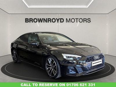 Used Audi A5 Sportback S-Line 163 HP (119 kW) 2021 Black Hatchback