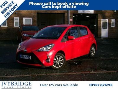 Used Toyota Yaris 111 HP (81 kW) 2018 Red Hatchback