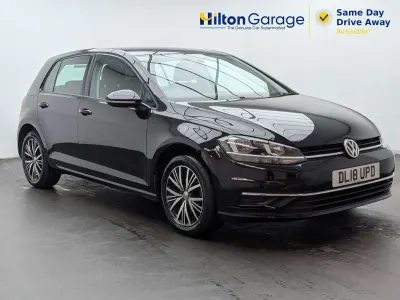 Used VW Golf VII SE 2018 Black Hatchback