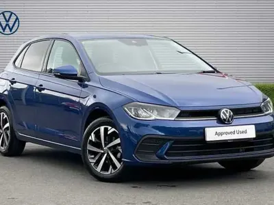 Used VW Polo Match 95 HP (69 kW) 2026 Blue Hatchback