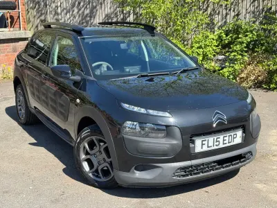 Used Citroën C4 Cactus Feel 100 HP (73 kW) 2015 Black Hatchback