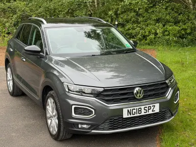 Used VW T-Roc SEL 150 HP (110 kW) 2018 Grey SUV