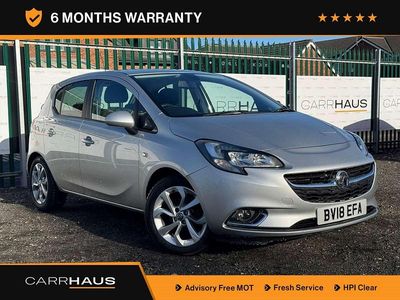 Used Vauxhall Corsa SRi 2018 Silver Hatchback