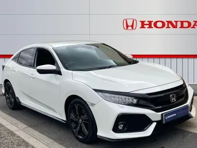 Used Honda Civic Sport 182 HP (133 kW) 2019 White Hatchback