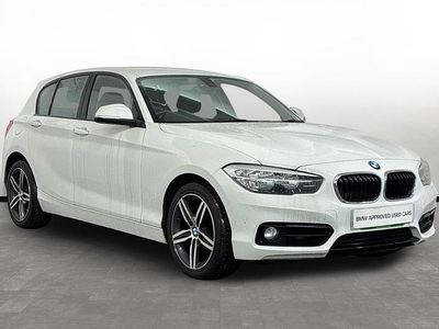 Used BMW 118 Sport Line 134 HP (98 kW) 2018 White Hatchback