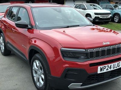 Red Used 2024 Jeep Avenger Altitude SUV | £15,295 (Fair price)