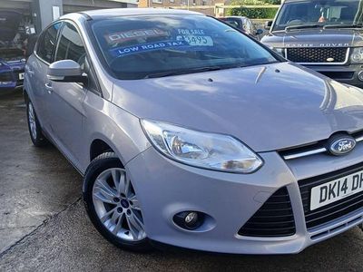 Silver Used 2014 Ford Focus Zetec Hatchback | £3,495 (Fair price)
