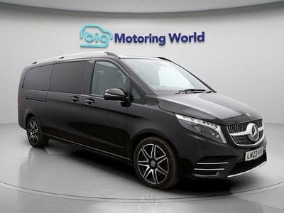 Black Used 2023 Mercedes V300 AMG line MPV | £55,300 (Good price)